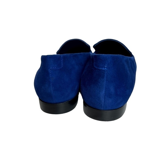 Manolo Blahnik Blue Suede Pitaka Loafers size 40 - Picture 3 of 8